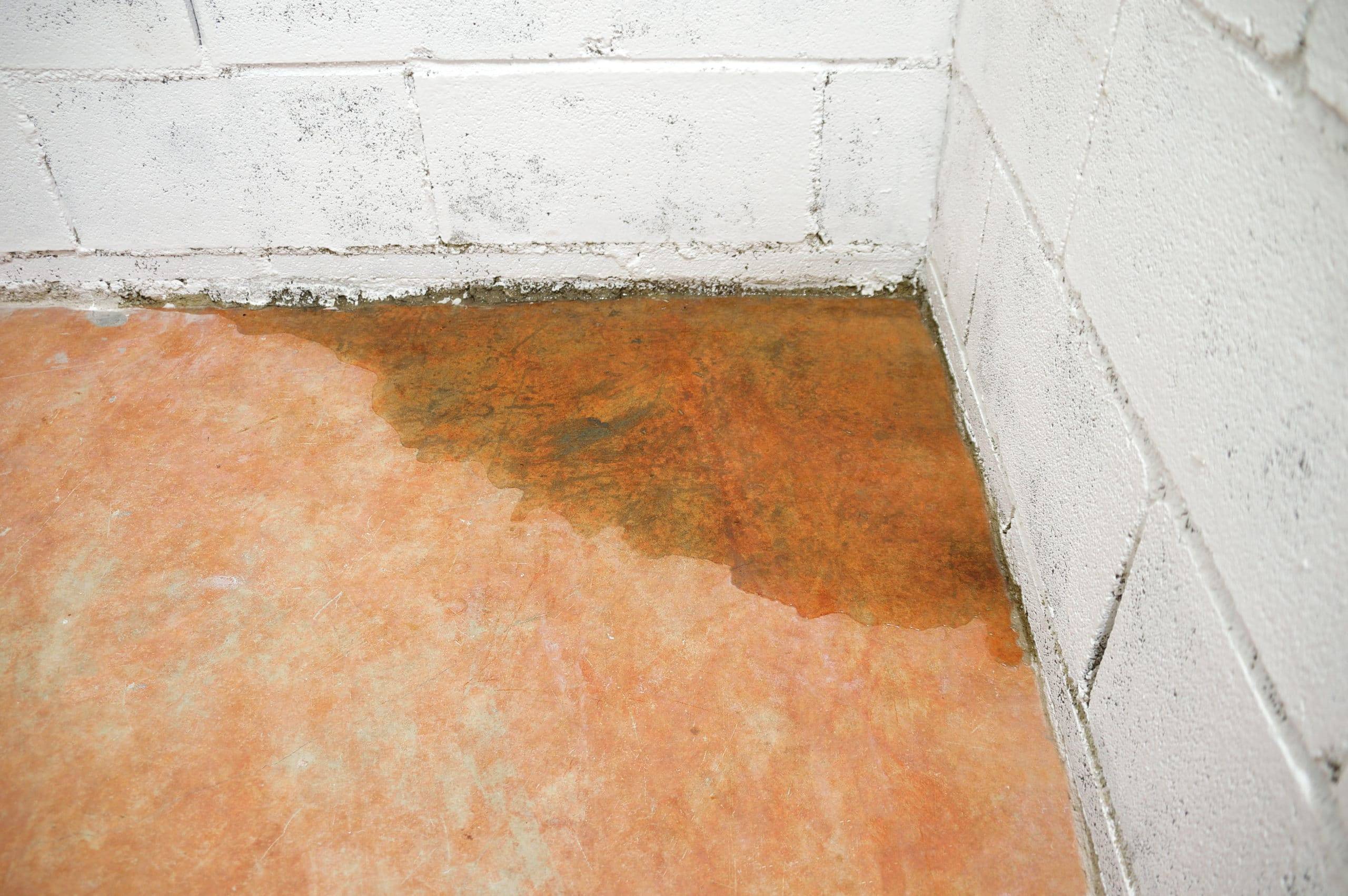 How do I stop water from seeping into basement walls?