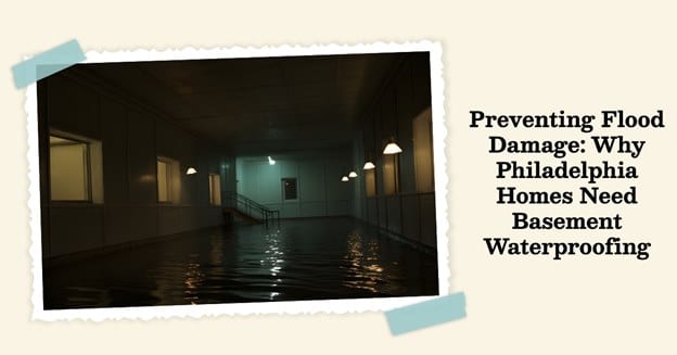 Preventing Flood Damage: Why Philadelphia Homes Need Basement Waterproofing