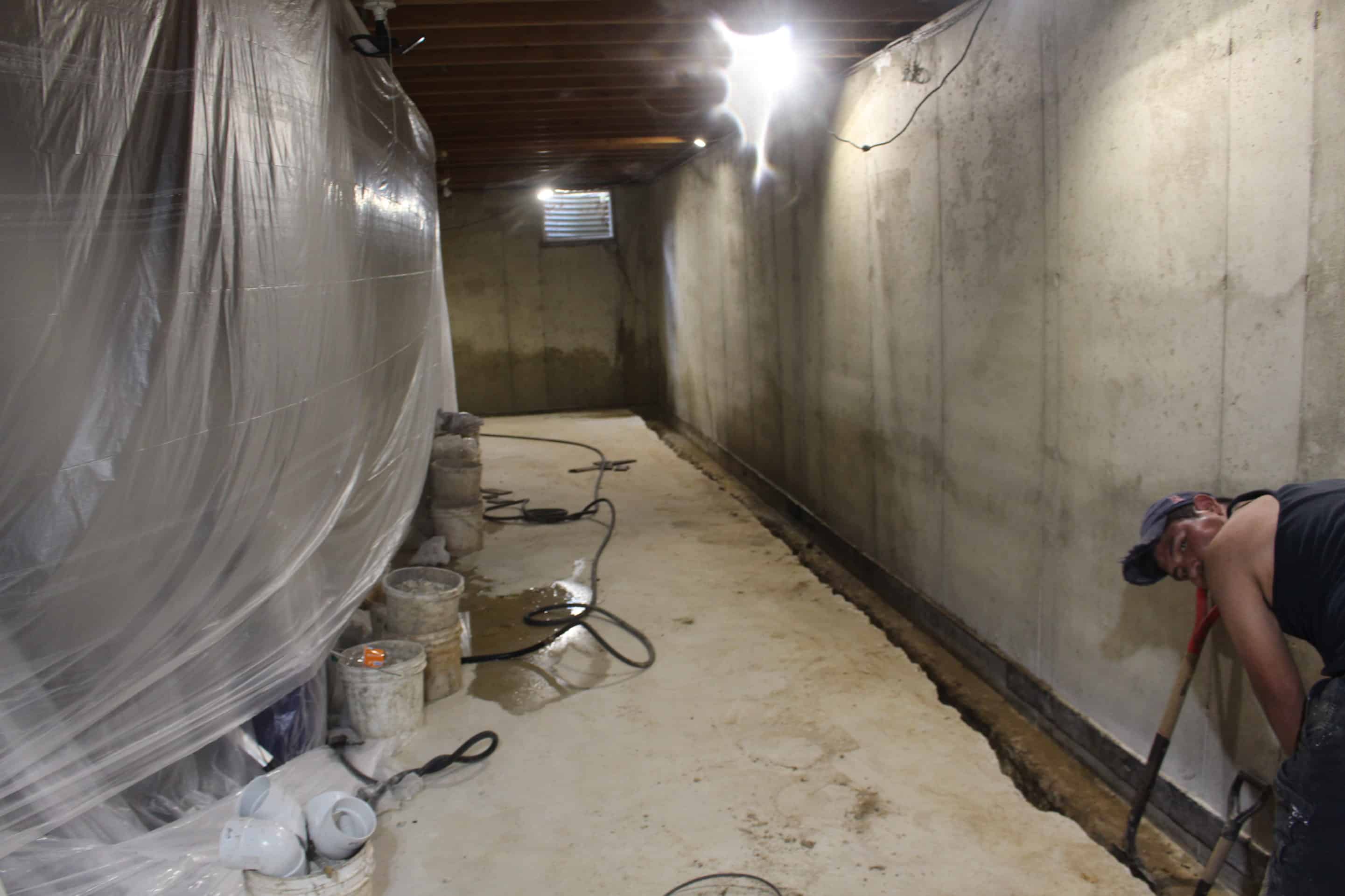 Waterproofing Basement Floor