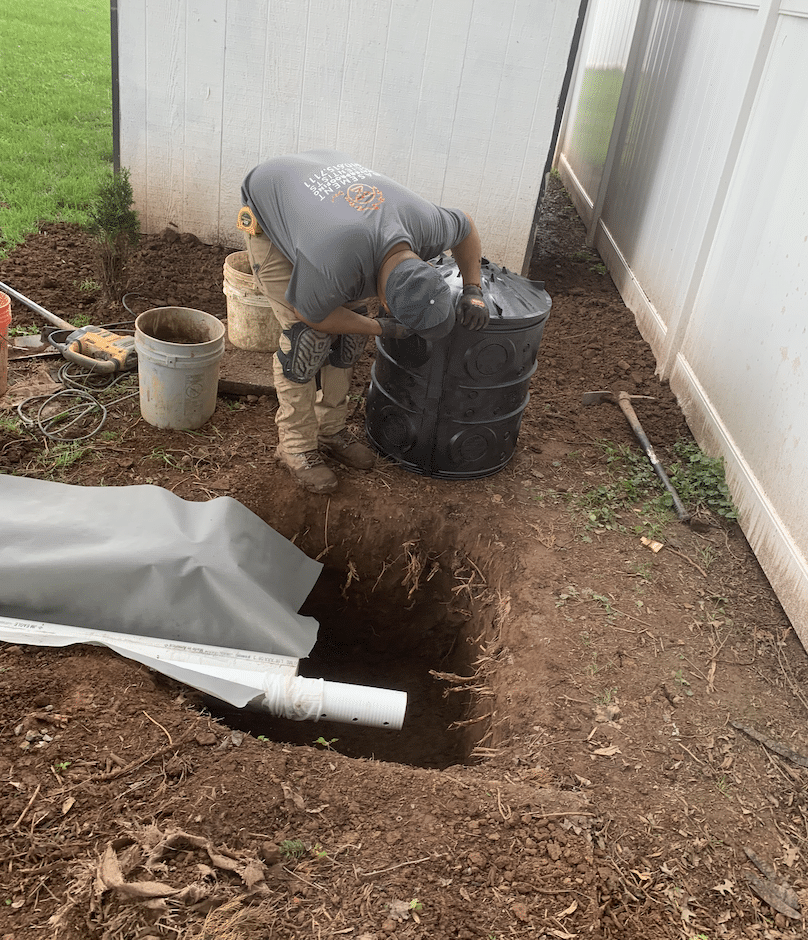 Interior Drainage System Installation - interior drainage system