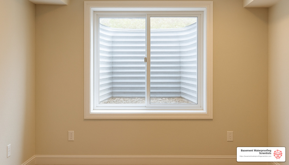 egress window in basement - Basement air quality improvement