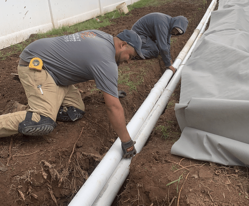 french drain cost