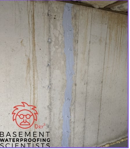 basement crack repair Bristol Township