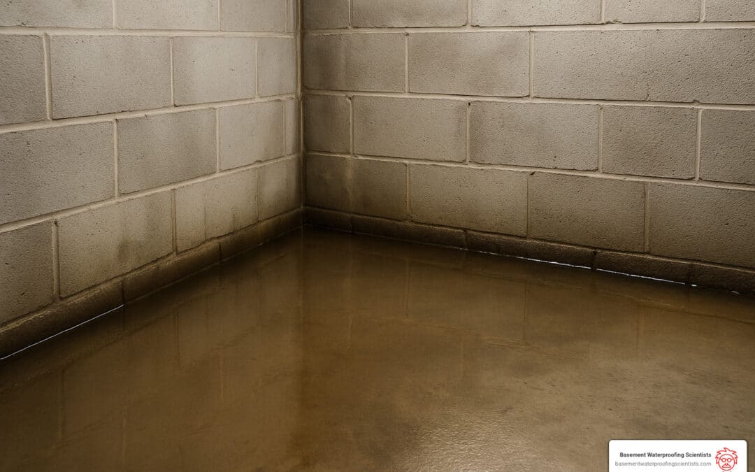 basement drainage channel