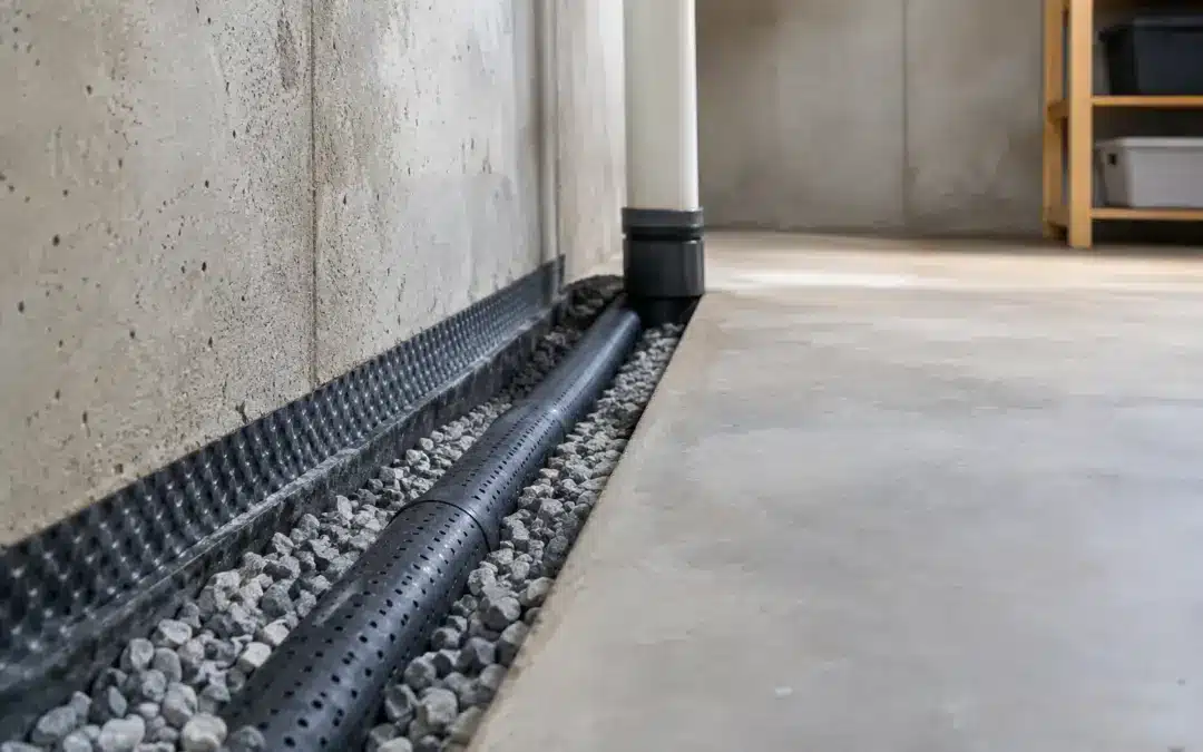 Basement Drainage That Stops Water at Its Source