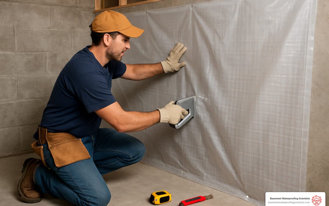 Basement Moisture Barrier Installation Made Easy