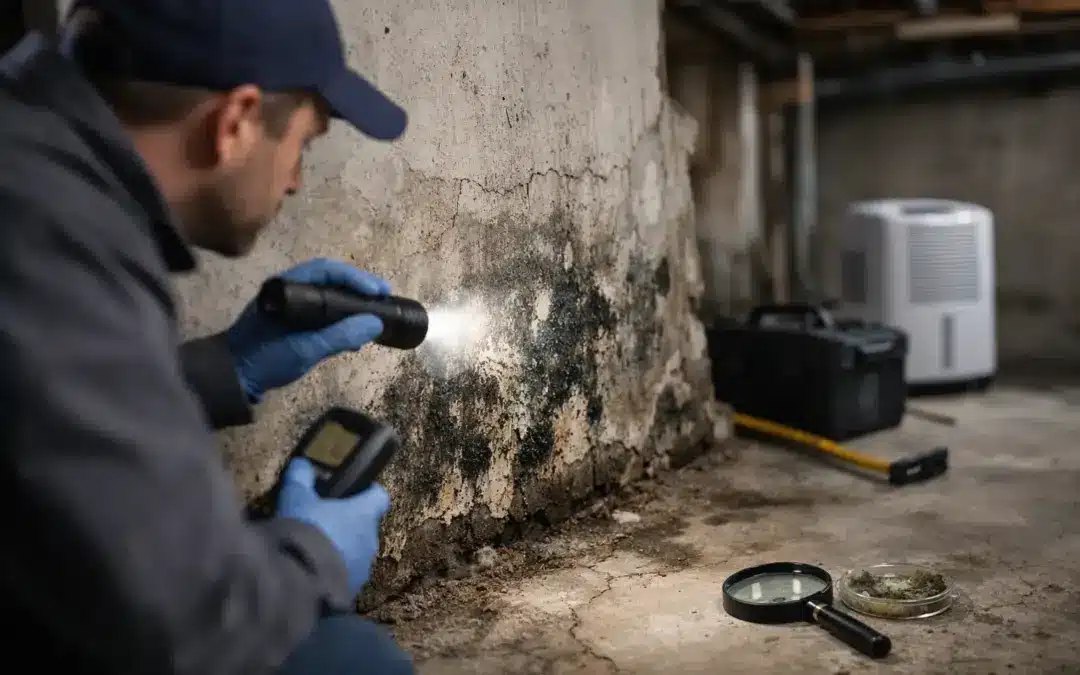 Basement Mold Inspection Finds the Real Problem