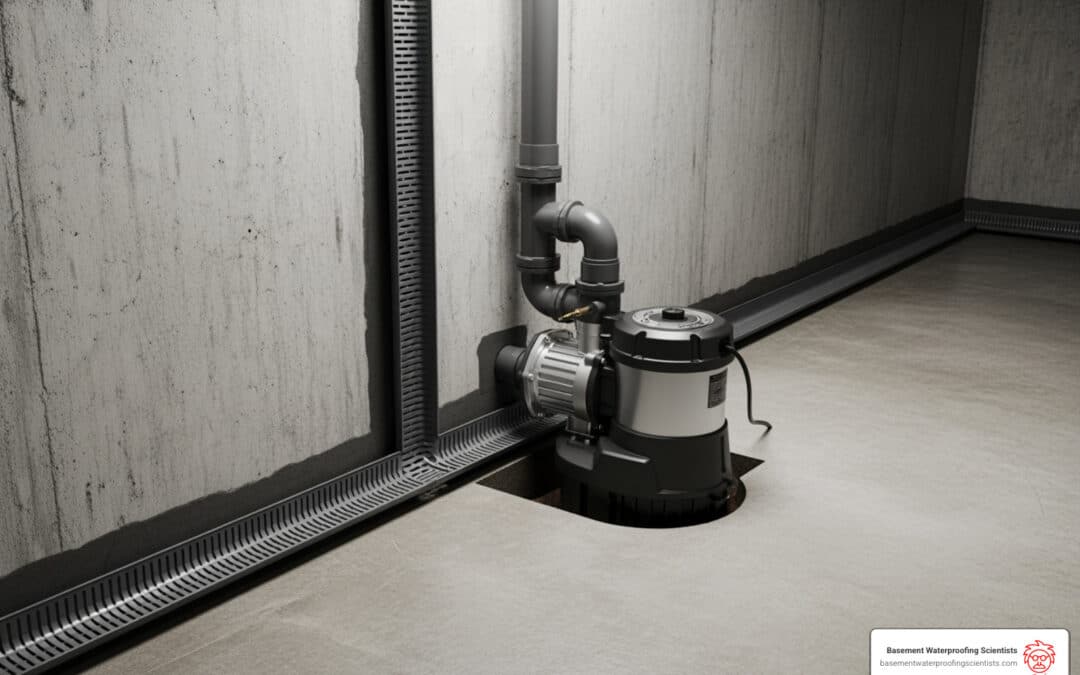 basement perimeter drain channel