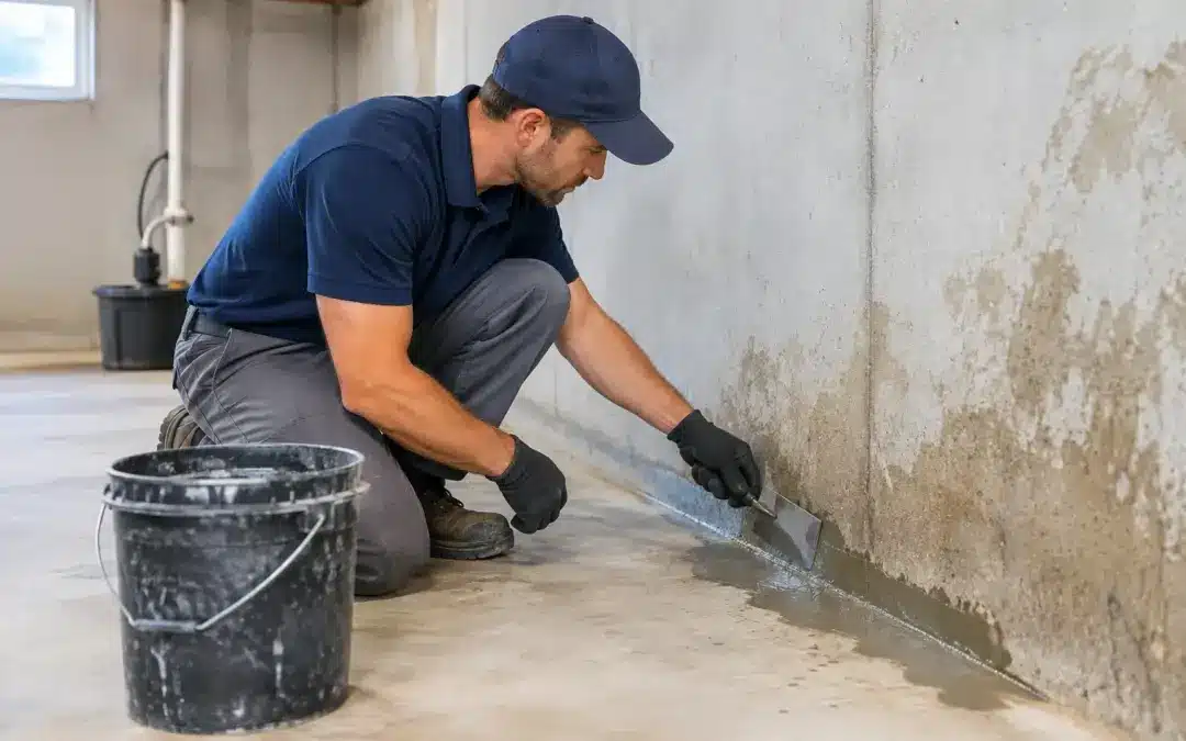 Basement Seepage Repair Case Study in Wayne