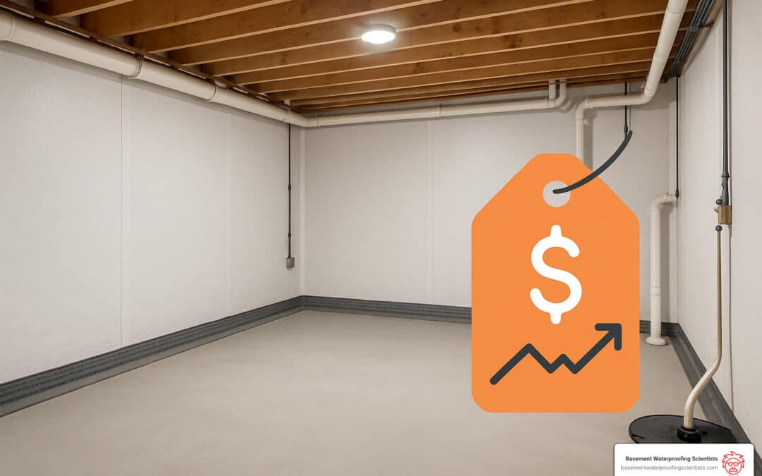 cost of water proofing basement