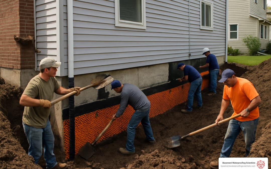 cost to excavate and waterproof foundation