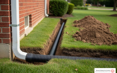 Underground & Out of Sight: Downspout Drain Tile Installation Made Easy