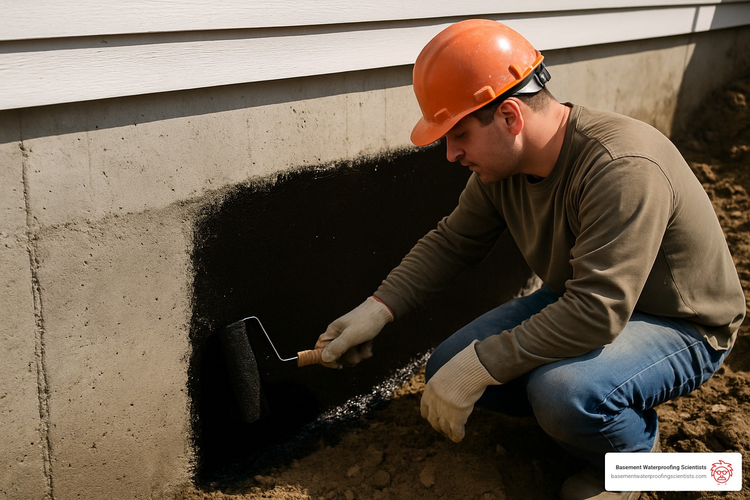 how long does waterproofing coating on concrete foundation exterior ...