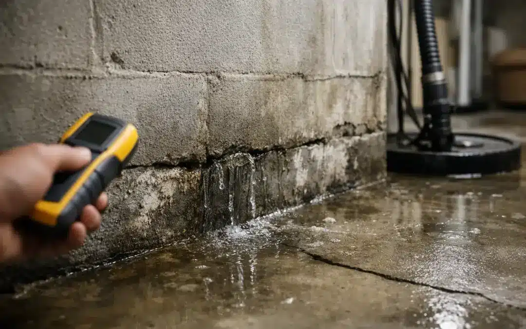 How to Identify Hydrostatic Pressure in Basements