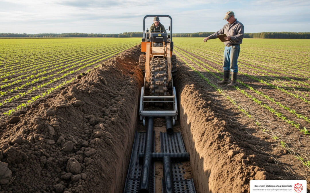 Unearthing Success: A Farmer’s Guide to Field Drain Tile Installation