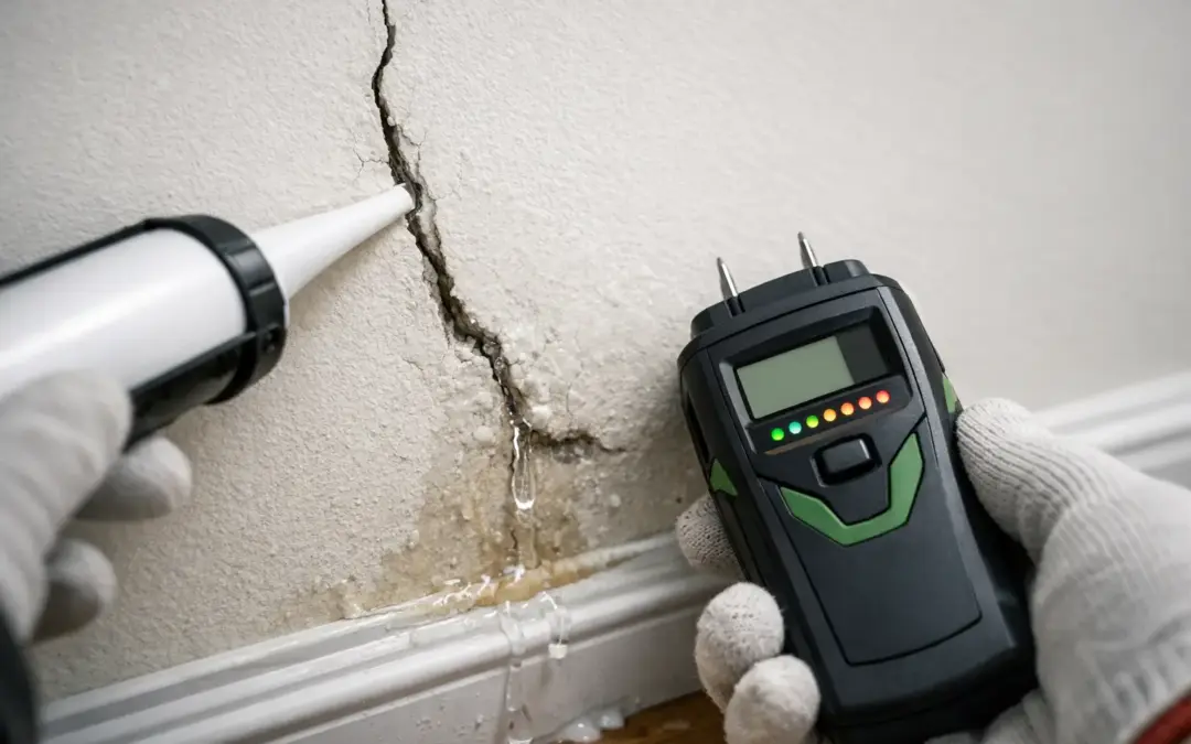 How to Seal Wall Cracks Without Missing a Leak