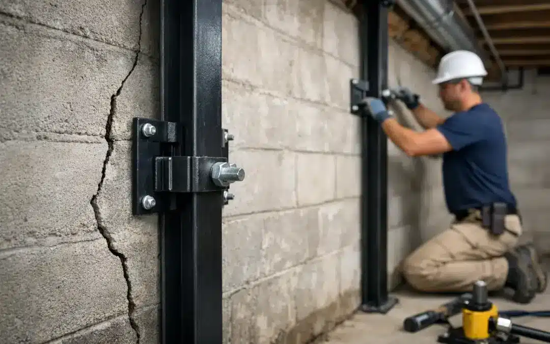 How to Stabilize Foundation Walls Safely