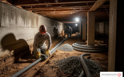 Dry Underfoot: Installing Drain Tile in Your Crawl Space