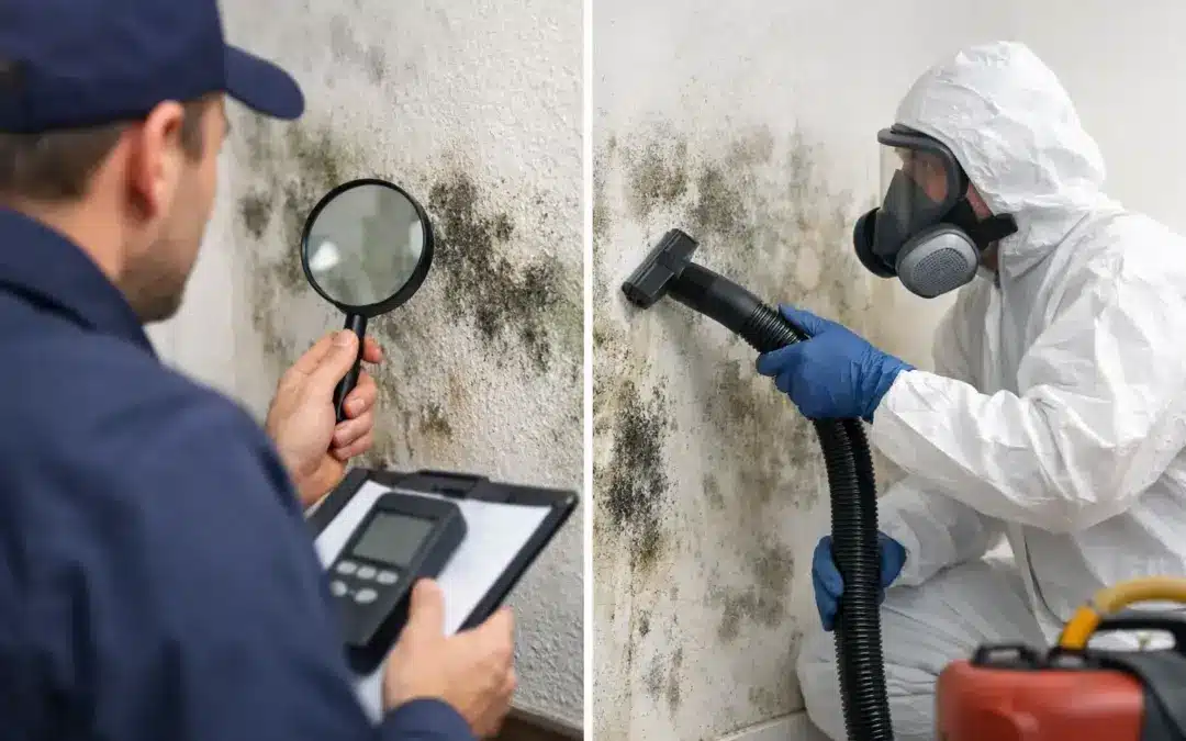 Mold Inspection Versus Mold Removal - Which Comes First?