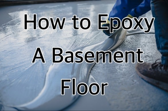 How to Epoxy A Basement Floor