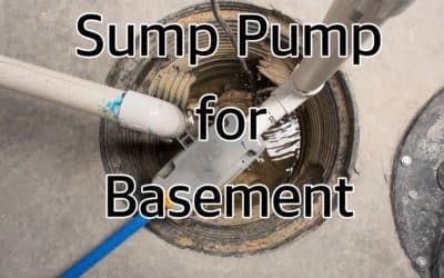 Sump Pump for Basement