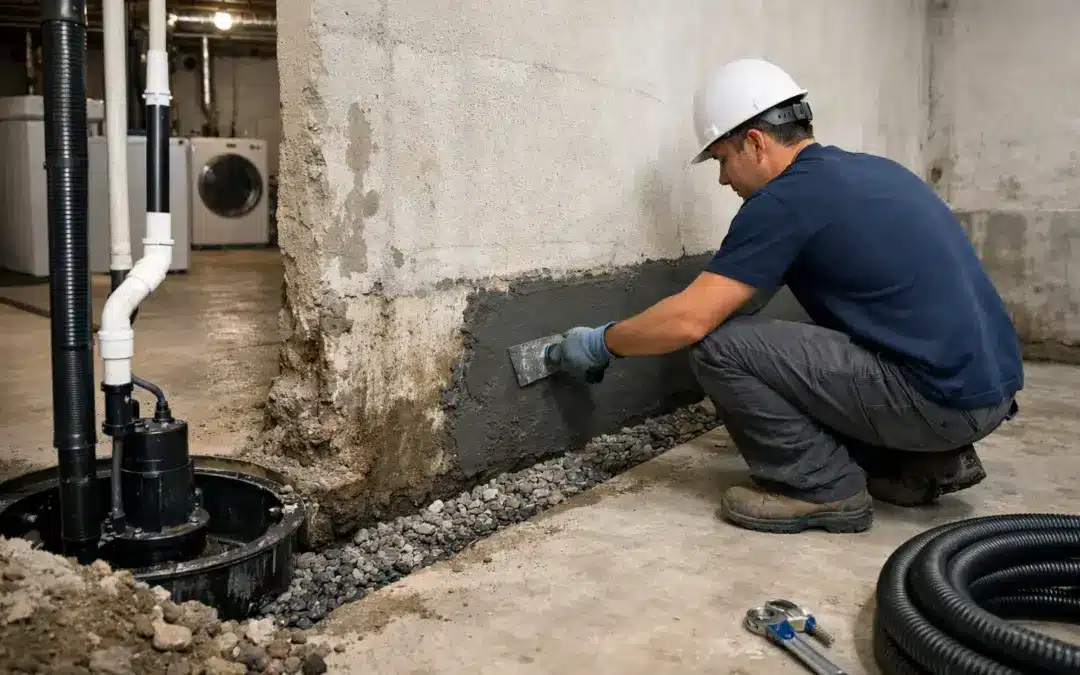 Rowhome Basement Seepage Repair That Lasts