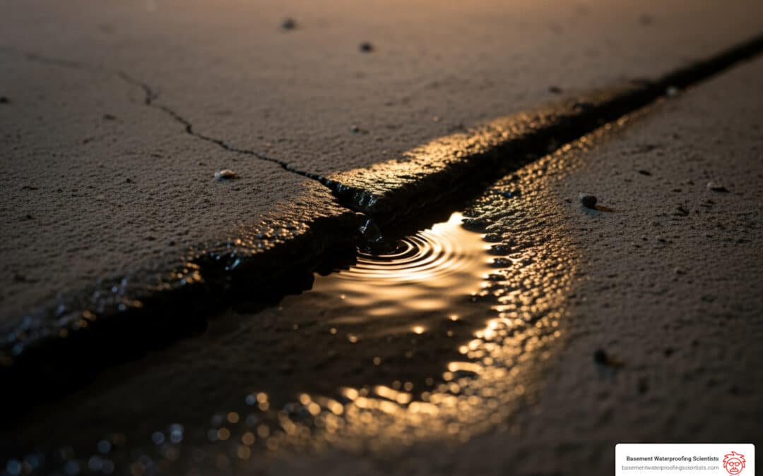 Don’t Let Your Basement Floor Cry: A Guide to Fixing Seeping Cracks