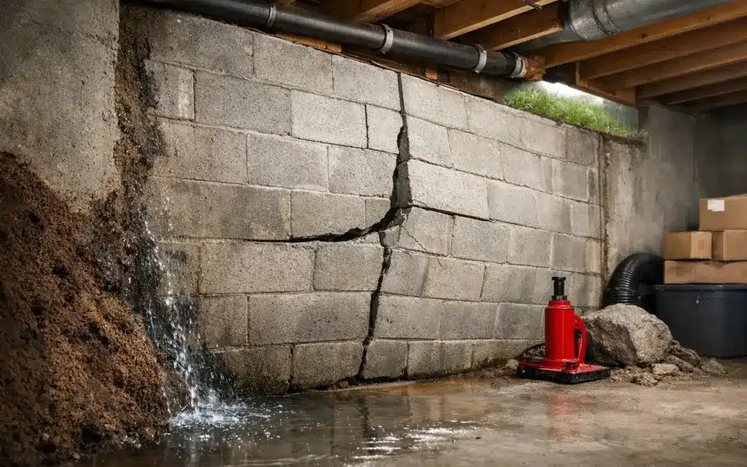 What Causes Bowing Basement Walls? 7 Key Forces